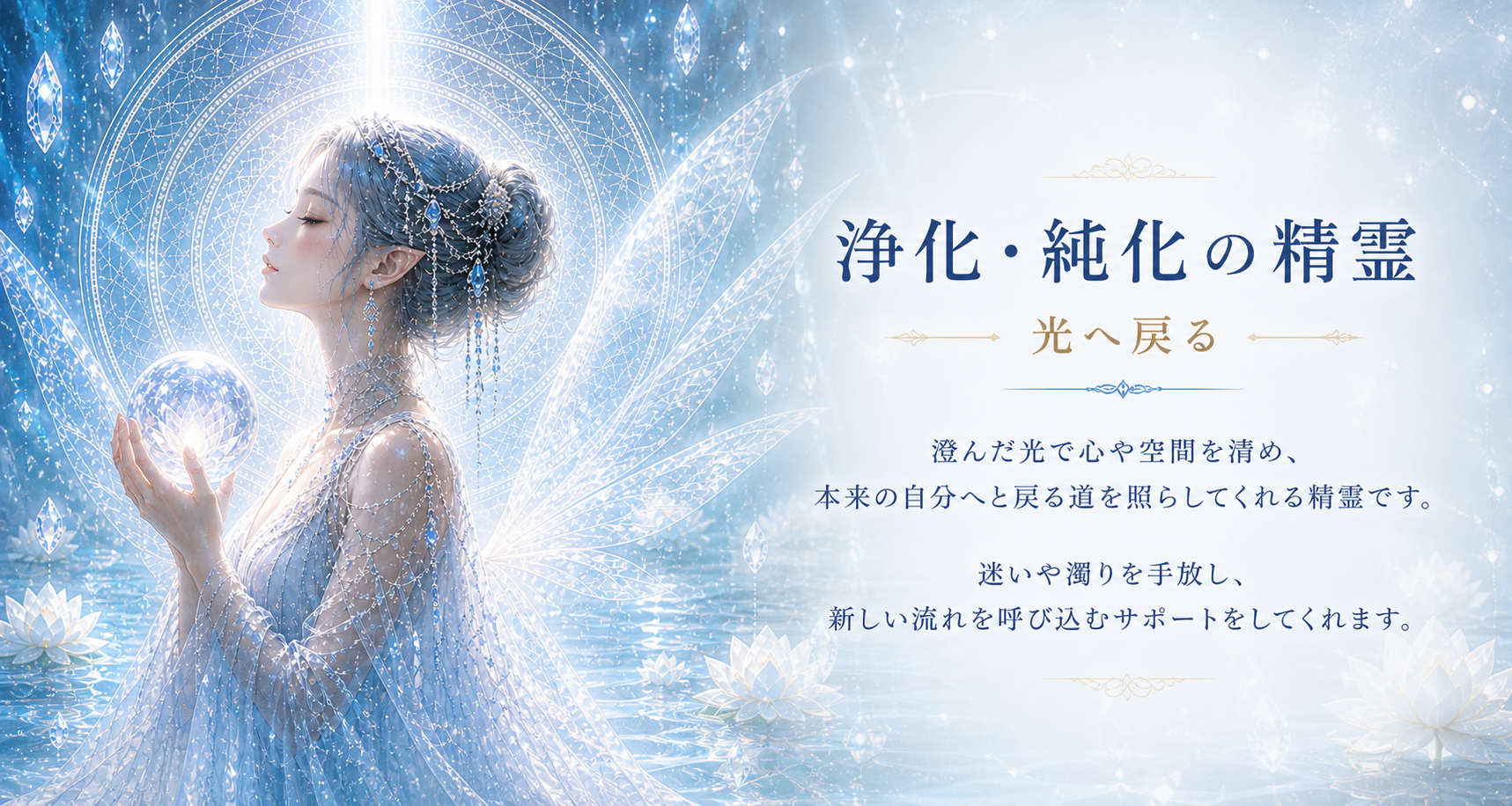 浄化・純化の精霊 ― 光へ戻る