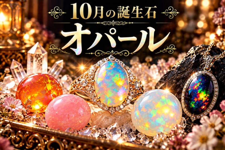誕生石10月オパール