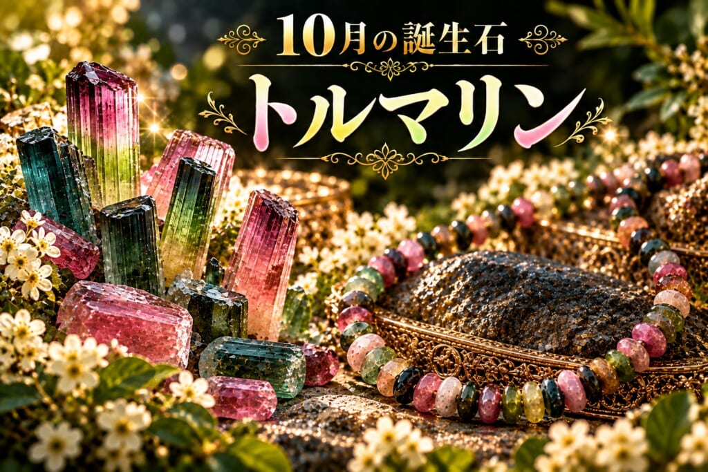誕生石10月トルマリン